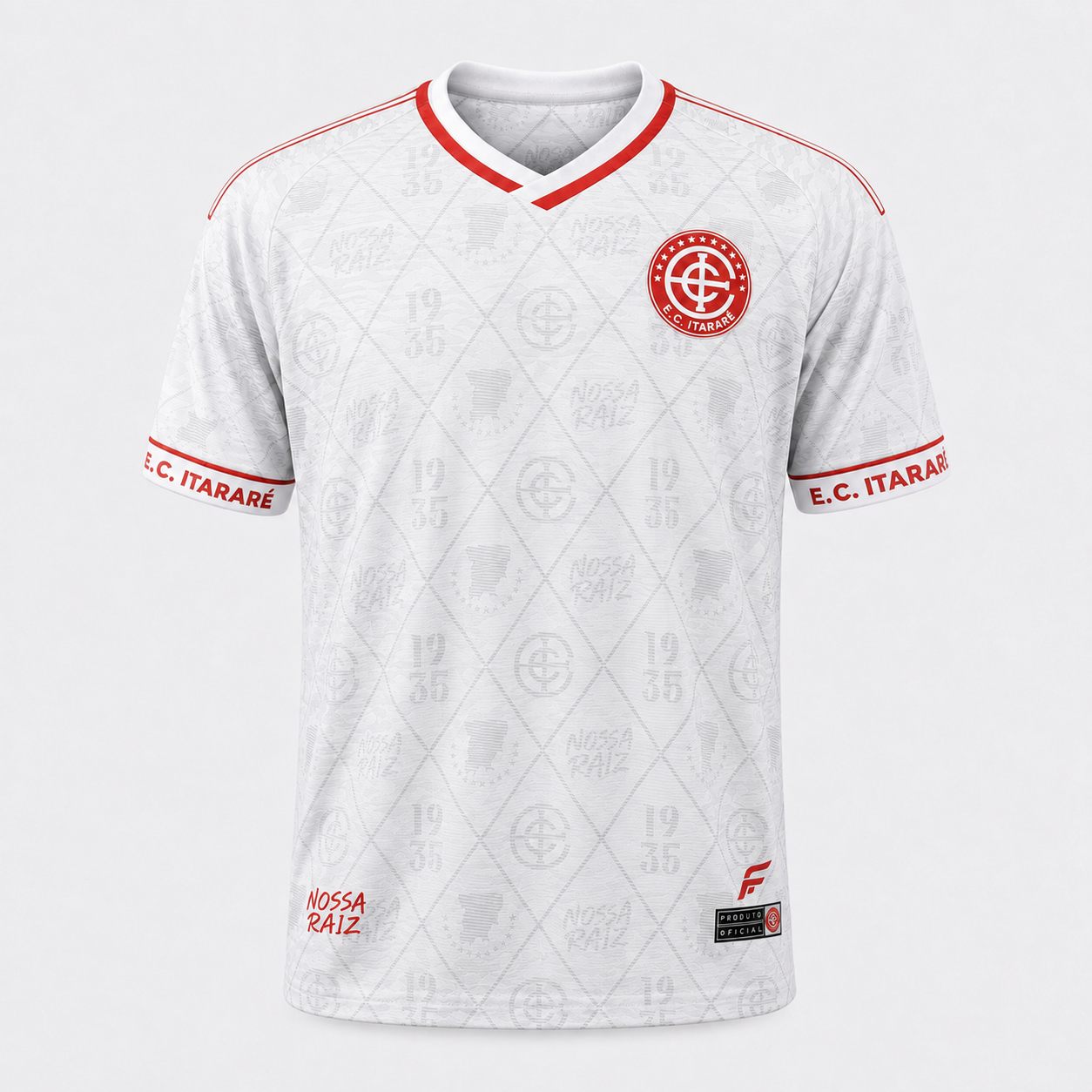Camisa Branca — Nossa Raiz